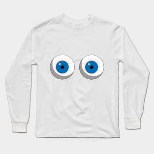 My eyes are down here Long Sleeve T-Shirt